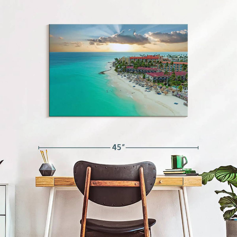 Aruba Manchebo Gillard, H 26 po x l 39 po