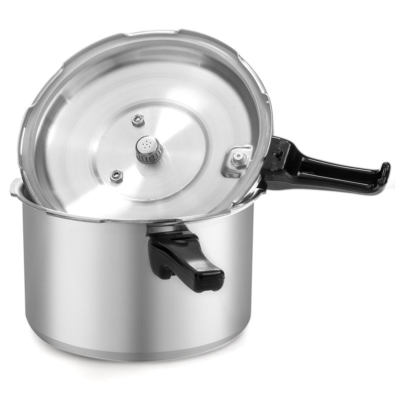 Barton 6-Quart Silver Aluminum Stovetop Pressure Cooker