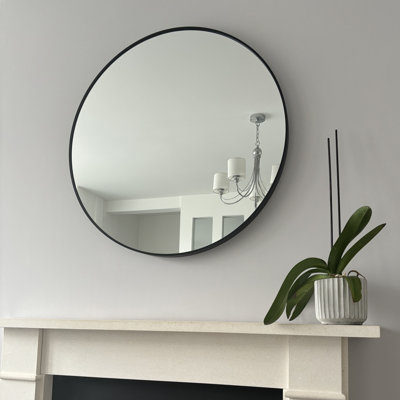 Altham Metal Round Wall Mirror