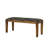 Black And White Upholstered Bench
