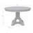 Grey Extendable 48" Round Dining Table-116588890