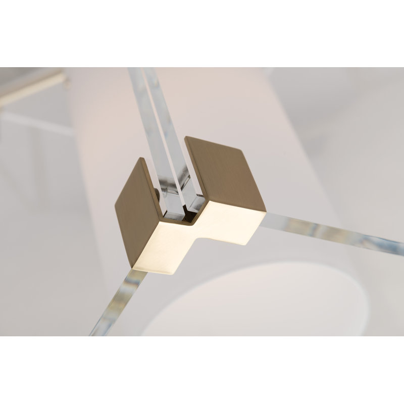 Achilles 3 - Light Kitchen Island Pendant, Aged Brass