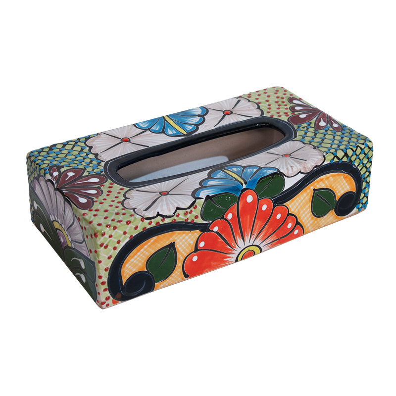 Couvercle de boîte à mouchoirs Talavera