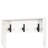 2-in-1 Coat Rack and Nightstand with Storage and Hooks