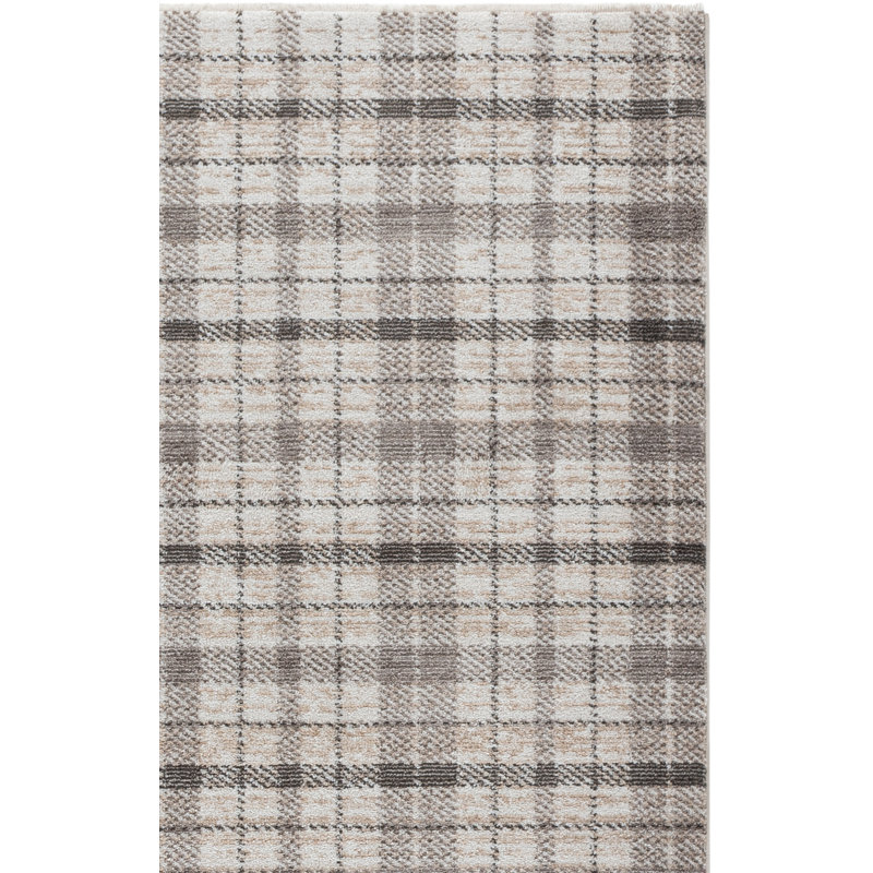 Oxford Plaids 300 Performance Plaid Rug, Rectangle 8' x 10'