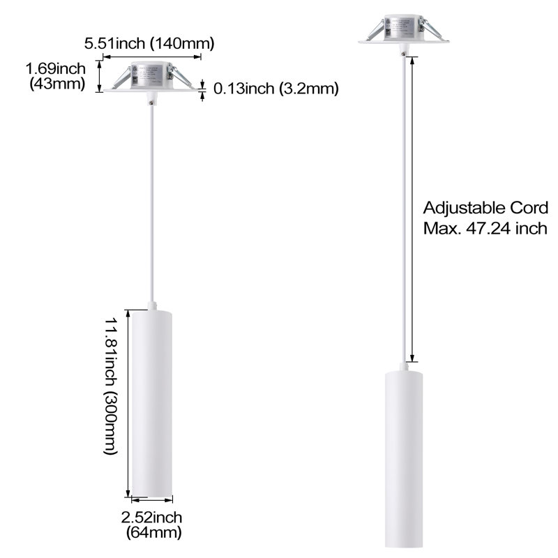 Kai 2 - Light LED Single Pendant