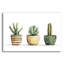Art mural en verre épique «Cacti in Pots» par Svetlana Aleynikova-111167731