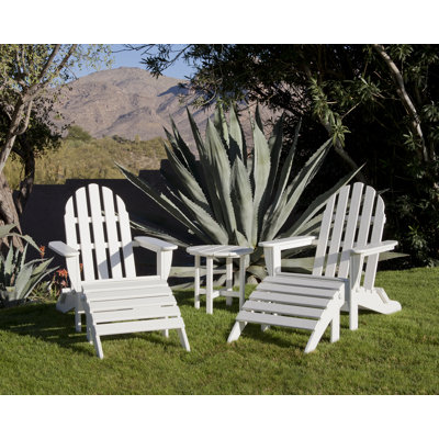 Ensemble Adirondack pliant 5 pièces POLYWOOD Classics