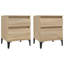 Duflos 40cm W Manufactured Wood Bedside Table-381542538-356296561