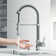 Edison Pull Down Touchless Single Handle Kitchen Faucet with Soap Dispenser