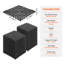 Tapis de terrasse d'extérieur 12 po x 12 po VEVOR 12 po x 12 po-95165574