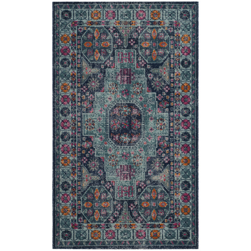 Goddard Oriental Hand Woven Area Rug, Rectangle 91 x 152 cm