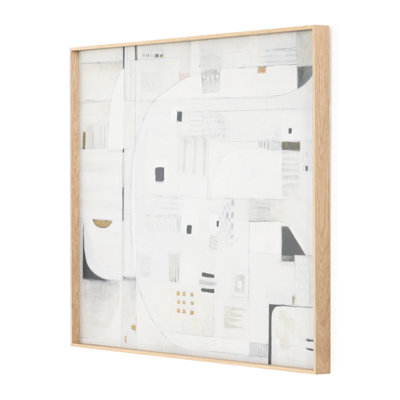 «Feikea Dream» encadré sur bois par Jess Engle, peinture