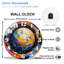 Horloge murale 12 po