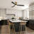 Karlena 52'' Ceiling Fan With Light Kit And Remote Control (Set of 2)-554674997