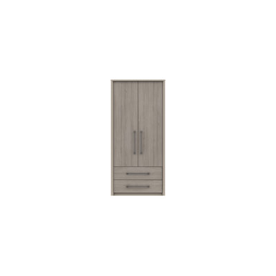 Wyman 2 Door Manufactured Wood Wardrobe