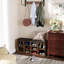 Adara Linen Blend Upholstered Storage Bench-50239570