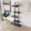 Aliona 80cm W Metal Shelving Unit-270472563