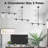 3-Light Dimmable Kitchen Island Modern Linear Chandelier with Clear Glass Shade-150308781