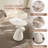 Hockett Lucky Fiberglass Side Table-1599307891
