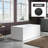 59" x 29" Freestanding Soaking Acrylic Rectangular Bathtub with Reversible Drain-56335042