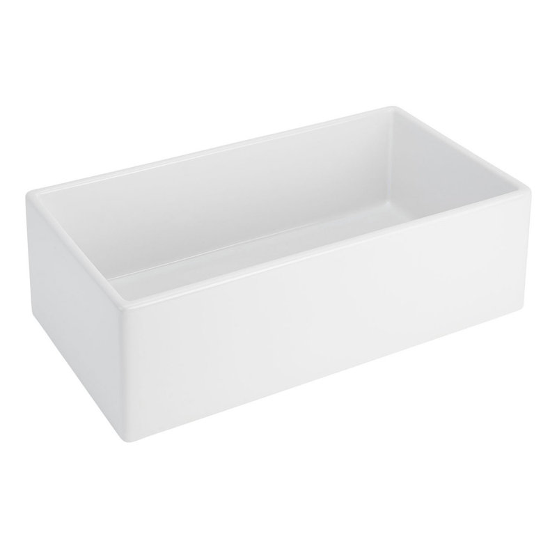 Rowena 33" Farmhouse Single Basin Fireclay Kitchen Sink