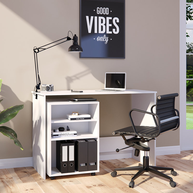 Calex 59.4cm Wide Mobile File Cabinet