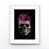 Matte Black/White Framed