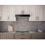 Vetro 30 in. 500 CFM Under Cabinet Mount Range Hood with LED Light in Black Glass