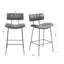 Ensemble de 2 tabourets de bar Palgrave avec pieds en métal noir-2086312955-2086312950