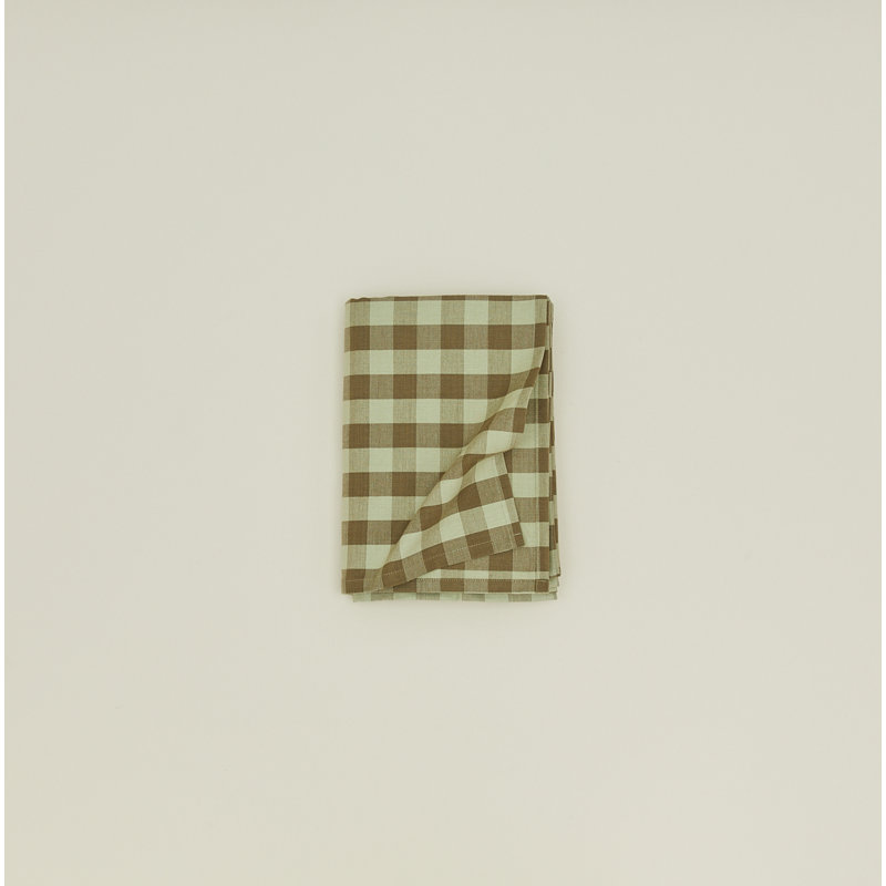 Nappe Essential Gingham, Sauge / olive