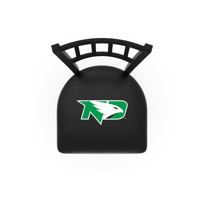NCAA Swivel 30" Bar Stool, North Dakota Fighting Hawks- Logo