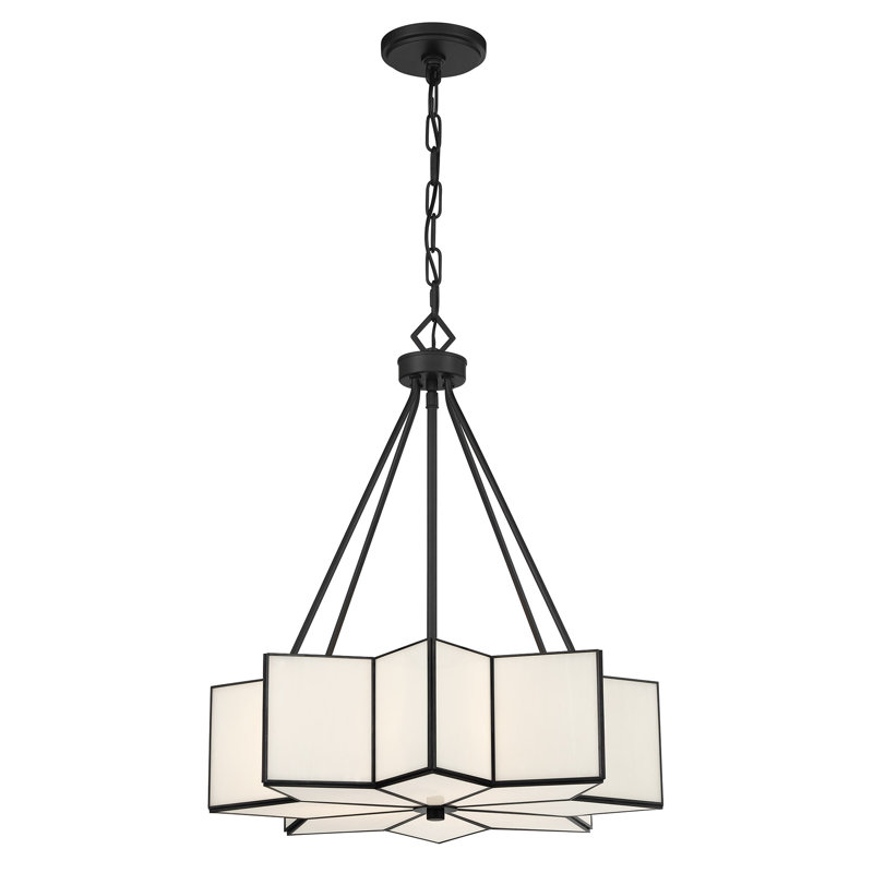 Hubbs 3 lumières Reiling en noir mat, Noir mat