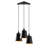 3 - Light Black Cluster Pendant