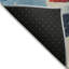 Tapis bleu père Noël Xhevrie intérieur / extérieur lavable à la machine-1732083787