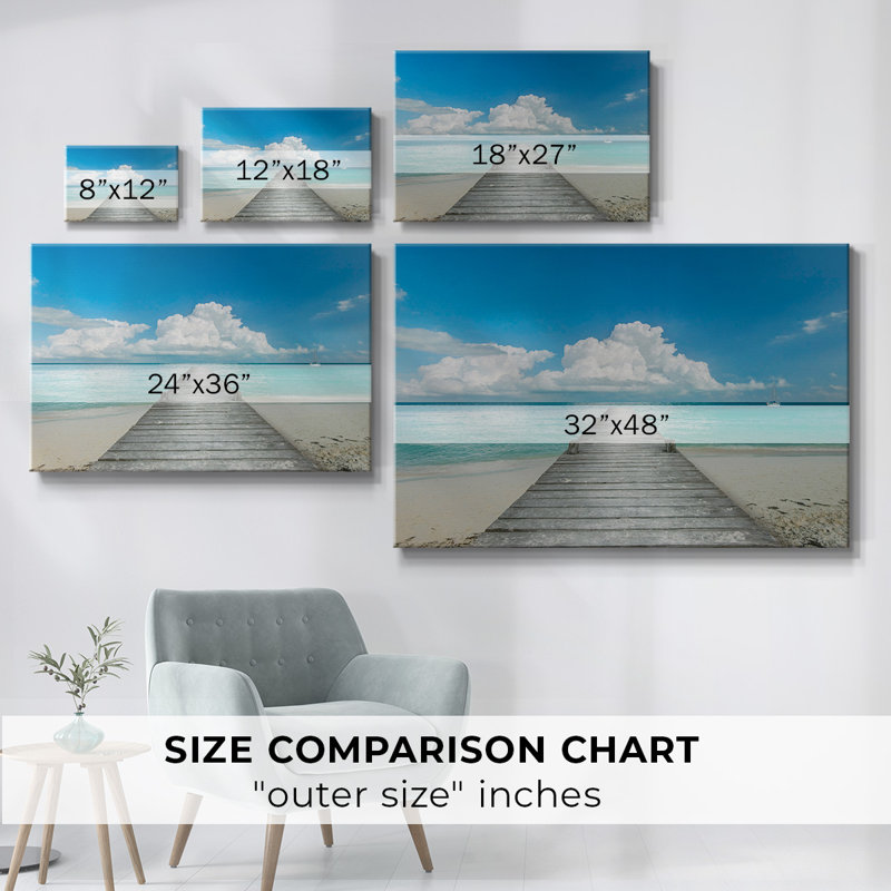 Infinity Pier-Gallery Wrapped Canvas, 40" H x 60" W
