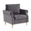 Amaya Velvet Armchair-934226138