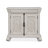 California King Shaped Panel Bed 2 Barchelor Chests Drawer Dresser With Shaped Mirror And Drawer Chest-95760437-95760438