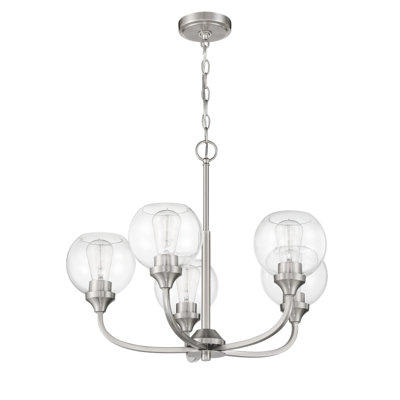Lustre sphérique à 5 lumières Glenda