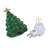 5 in. Shatterproof Night Light - Tree