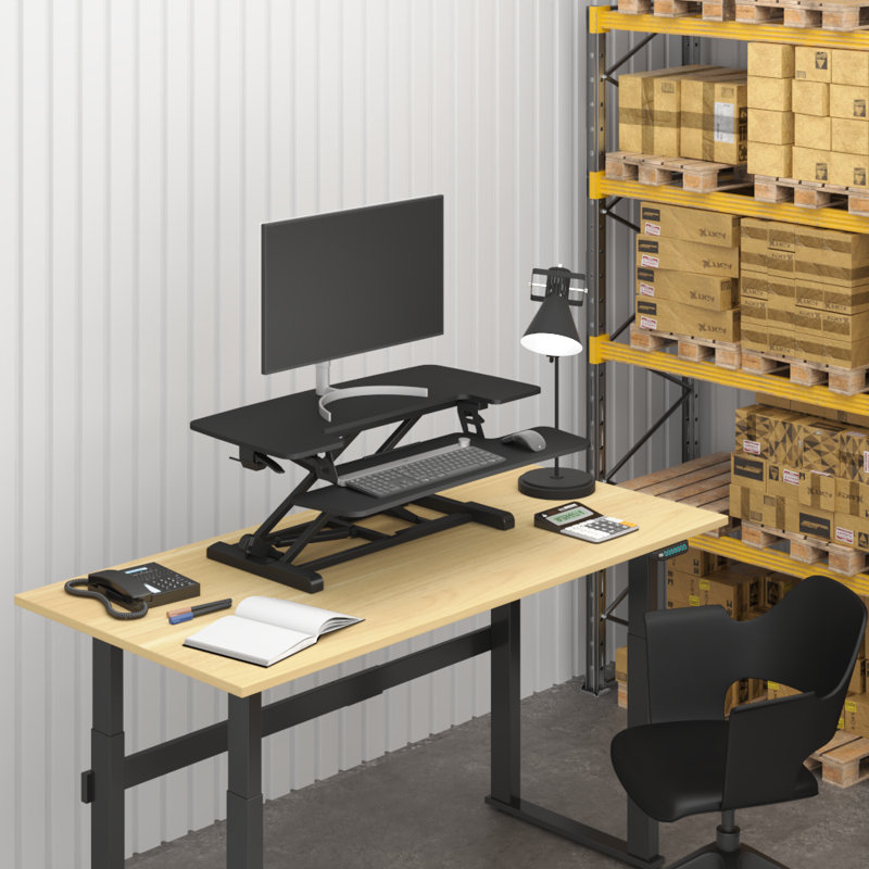 Standing Desk Converter, 19.7" H x 40" W x 28" D