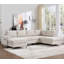 312cm Wide 5 Seater Corner Sofa Bed, L-Shaped Sectional with Pull-Out Sleeper, Reversible Chaise