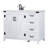 Slayton 42 " W Freestanding Standard 1 Single Vanity Bathroom Vanity With Engineered Marble Top-38959663