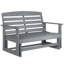 Banc de patio, banc oscillant d'extérieur, banc coulissant de causeuse-32111338