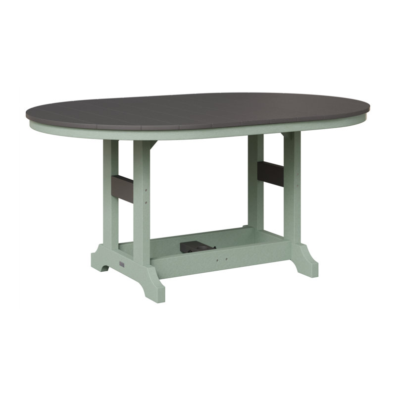 Table de salle à manger Berlin Classic, Gris fumée, Écume de mer, écume de mer