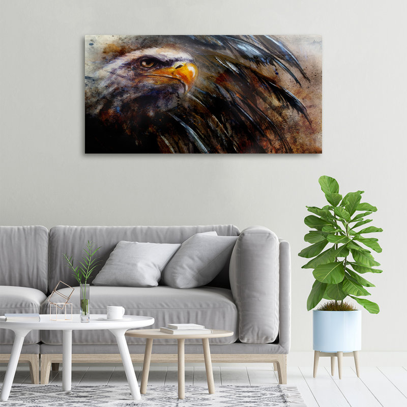 Eagle - No Frame Print on Canvas