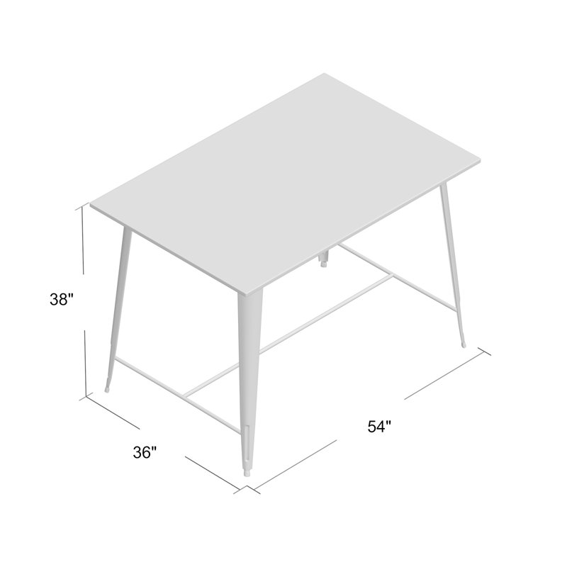 Dining Table, Grey