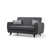 Namon Dark Gray Polyester selected