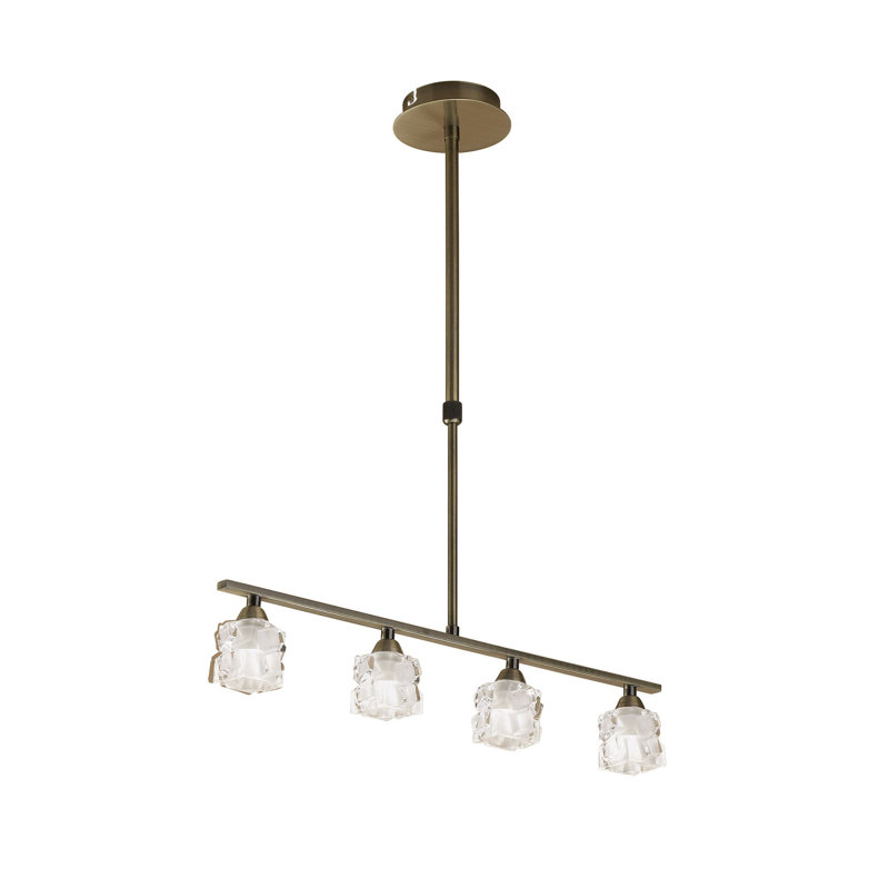 Klingensmith 4 - Light Kitchen Island Pendant, Polished Chrome