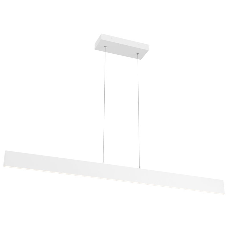 Holm - LED Island Light - Acrylic Lens - Dedicated LED, Matte White